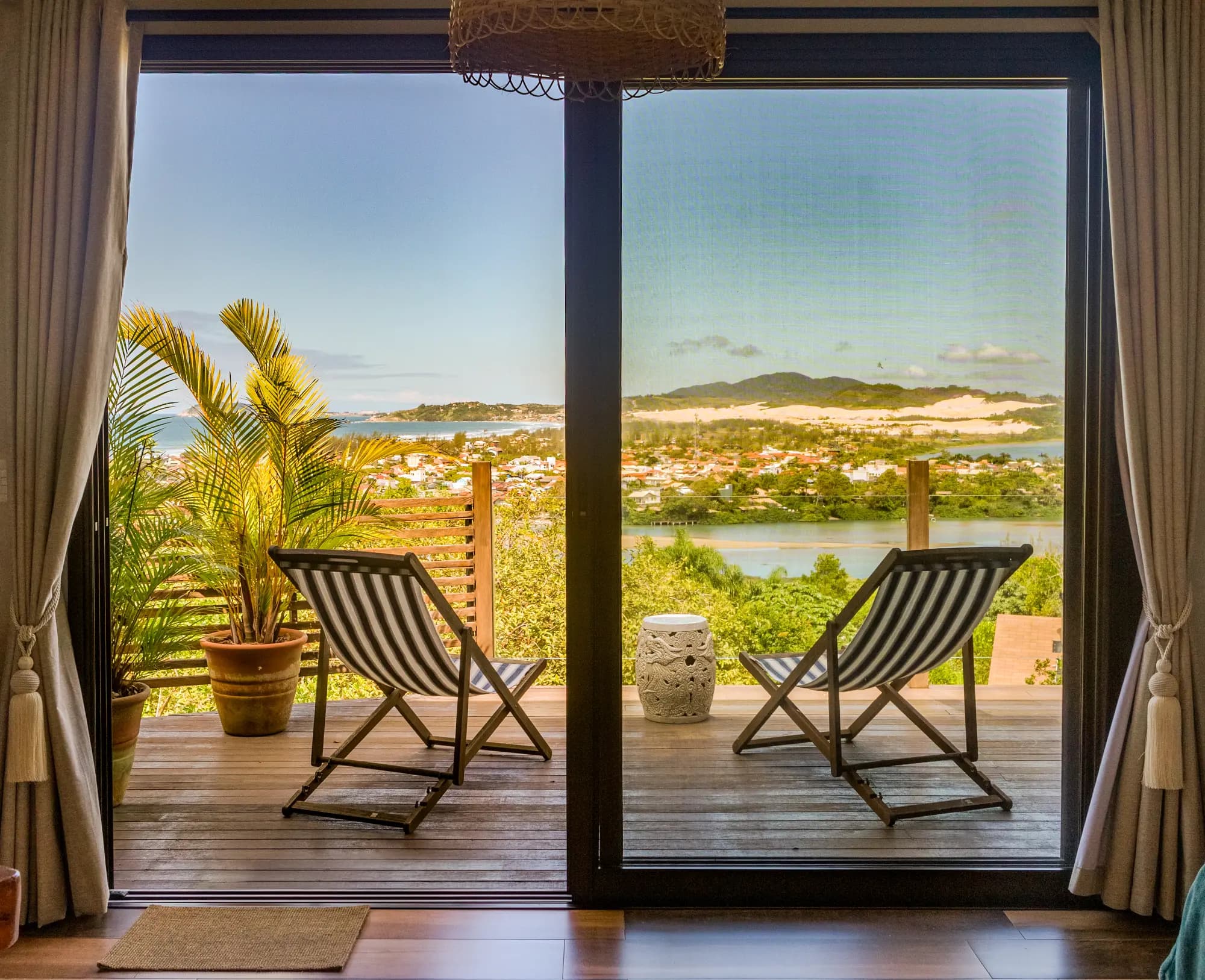 Casa Bajau - Vista do Quarto