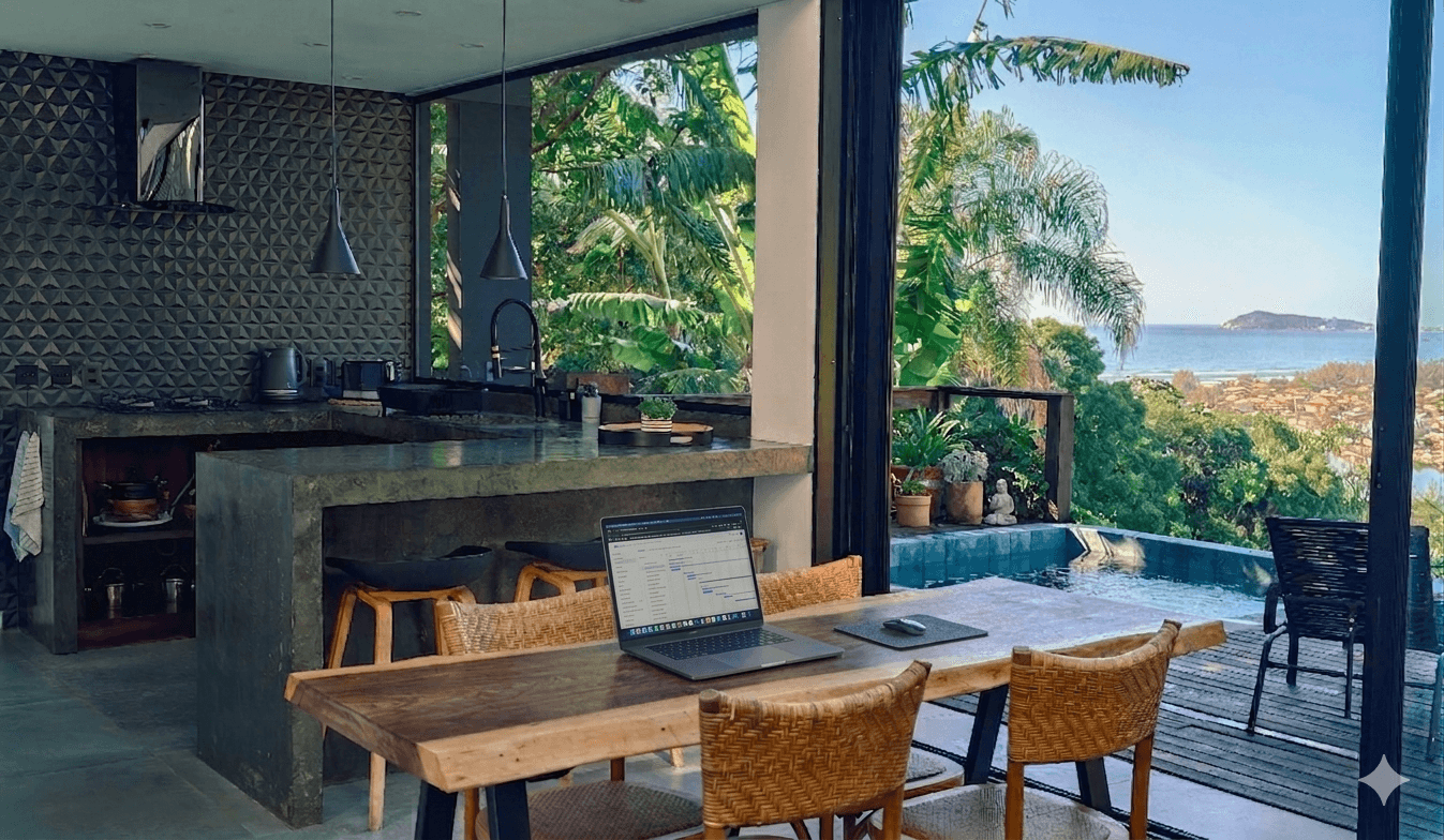 Digital Nomad in Ibiraquera: Work from Paradise