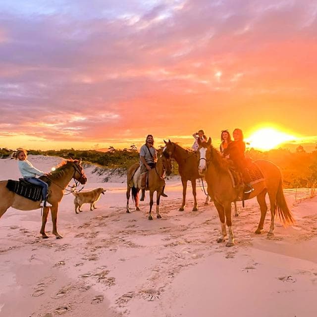 Cavalgadas Rosa Norte - Passeios a Cavalo - Vivência Terapêutica - Equoterapia, Praia do Rosa